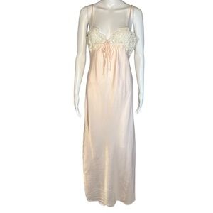 Vintage Barbizon Nightgown Lace Lingerie M